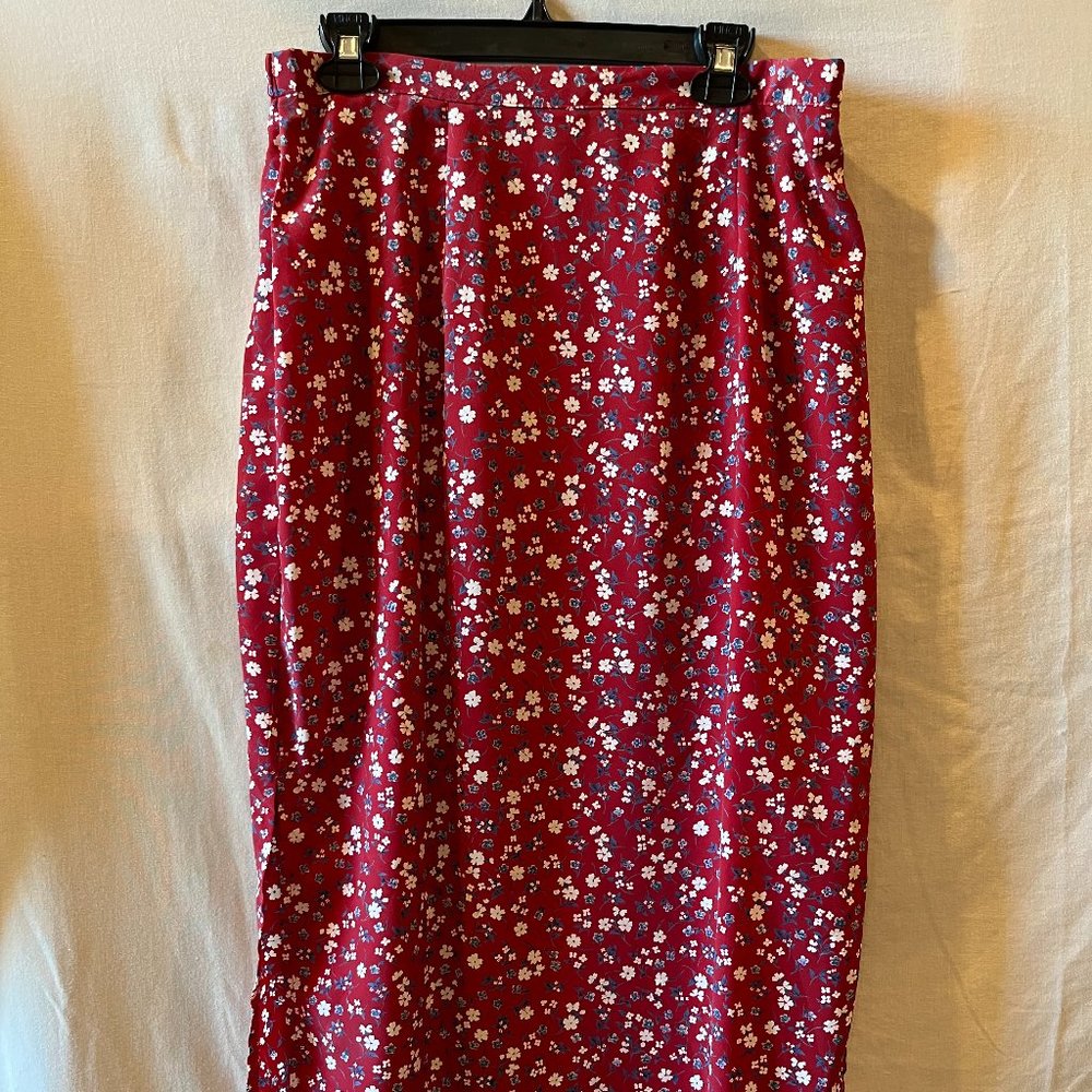 Floral skirt
